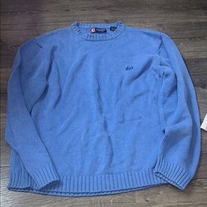 Club Room Men's Light Blue Crewneck Sweater